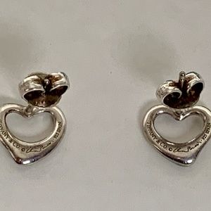 Tiffany & Co. Open Heart Earrings